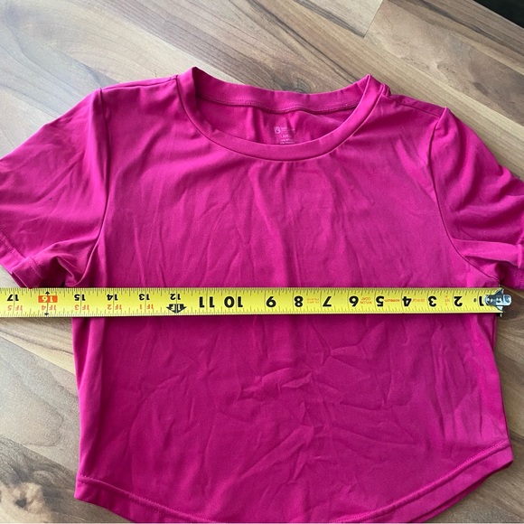 Buffbunny Collection Live Crop Tee - Passion - Size L - Picture 5 of 7